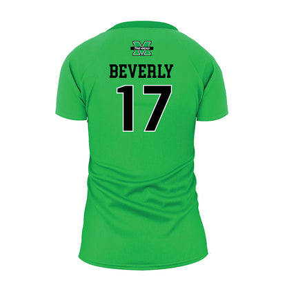 Marshall - NCAA Women's Volleyball : Lia Beverly - Green Volleyball Jersey-1