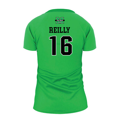 Marshall - NCAA Women's Volleyball : Marae Reilly - Green Volleyball Jersey-1