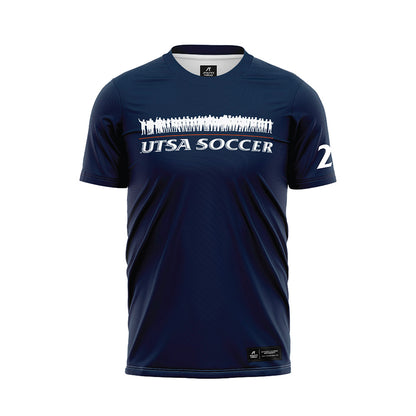 UTSA - NCAA Women's Soccer : Brooklyn Bailey - Navy Soccer Jersey-0
