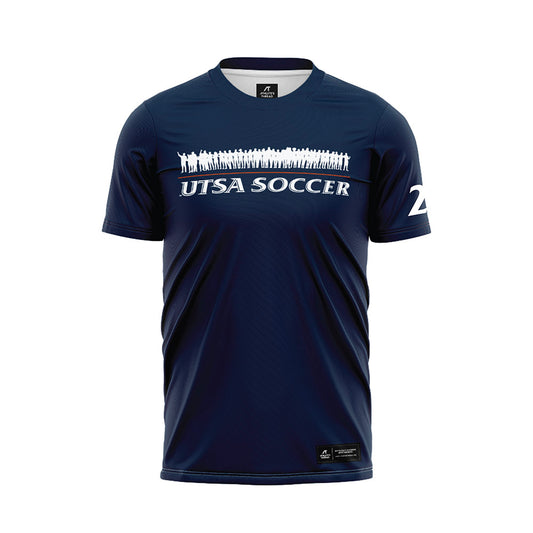 UTSA - NCAA Women's Soccer : Olivia DAmbrosia - Navy Soccer Jersey-0