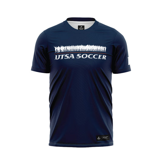 UTSA - NCAA Women's Soccer : Gustavo Bracamonte - Navy Soccer Jersey-0