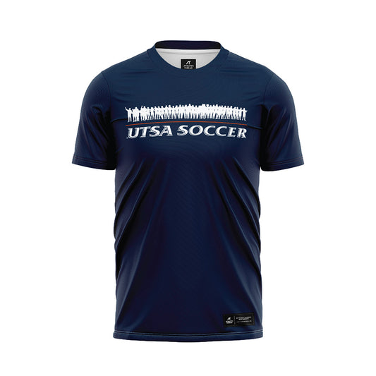 UTSA - NCAA Women's Soccer : Emma Kate Schroll - Navy Soccer Jersey-0
