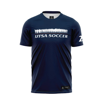 UTSA - NCAA Women's Soccer : Olivia DAmbrosia - Navy Soccer Jersey-0