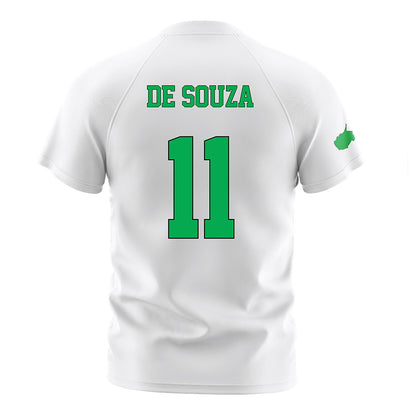 Marshall - NCAA Women's Soccer : Geovanna De Souza - White Soccer Jersey-1