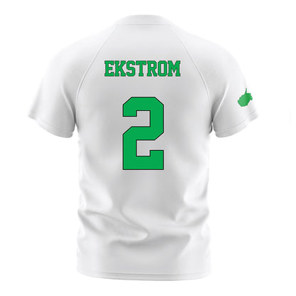 Marshall - NCAA Women's Soccer : Kajsa Ekstrom - White Soccer Jersey