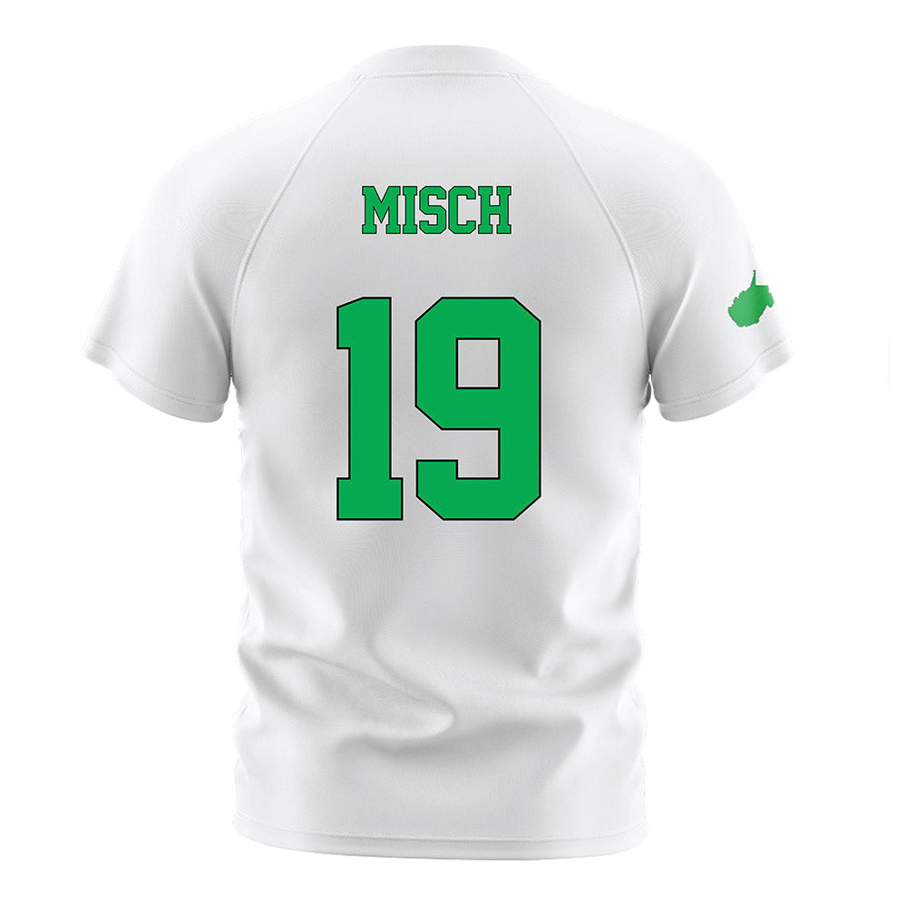 Marshall - NCAA Women's Soccer : Lea Sophie Misch - White Soccer Jersey-1