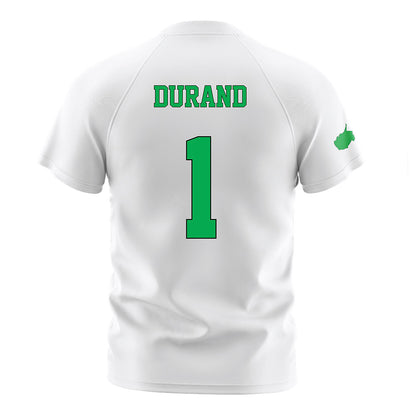 Marshall - NCAA Women's Soccer : Emma Durand - White Soccer Jersey-1