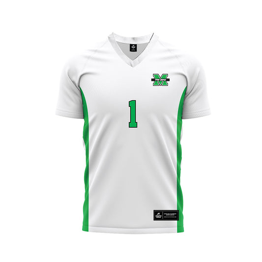 Marshall - NCAA Women's Soccer : Emma Durand - White Soccer Jersey-0