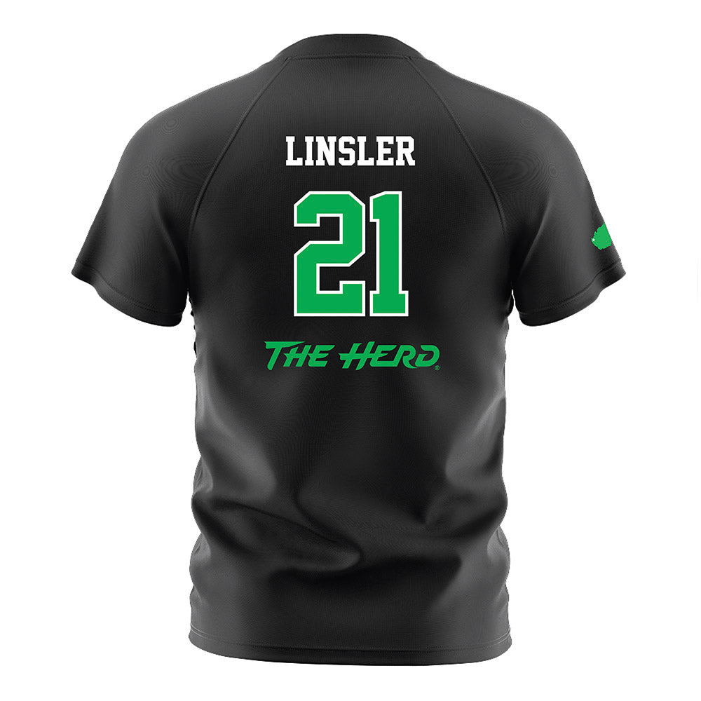 Marshall - NCAA Women's Soccer : Anna Linsler - Soccer Jersey-1