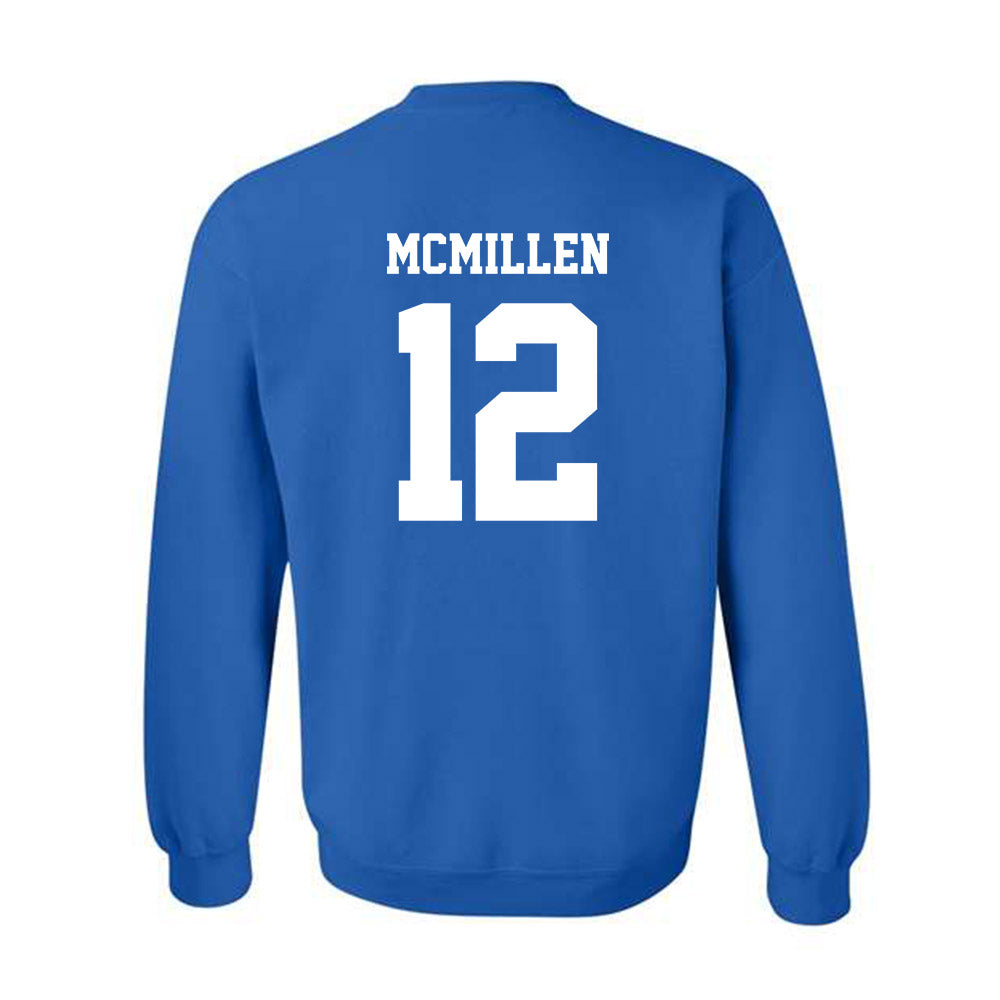 Drake - NCAA Women's Volleyball : Shay McMillen - Replica Shersey Crewneck Sweatshirt-1
