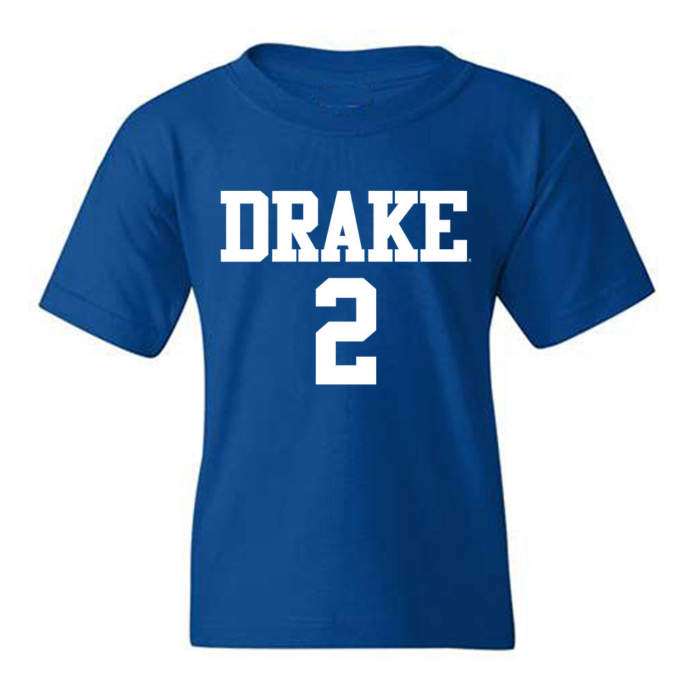 Drake - NCAA Women's Volleyball : Katie Quick - Replica Shersey Youth T-Shirt-0