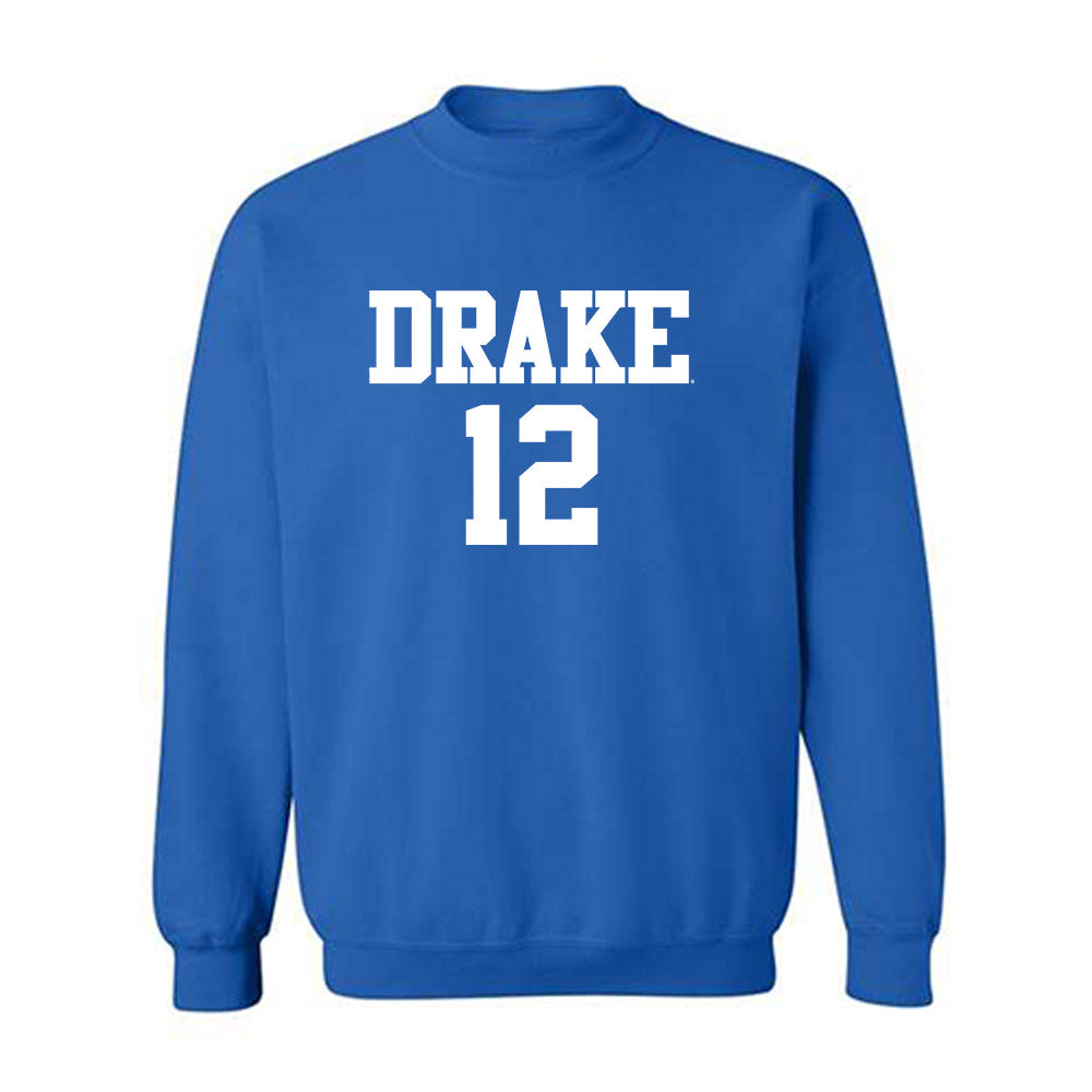 Drake - NCAA Women's Volleyball : Shay McMillen - Replica Shersey Crewneck Sweatshirt-0