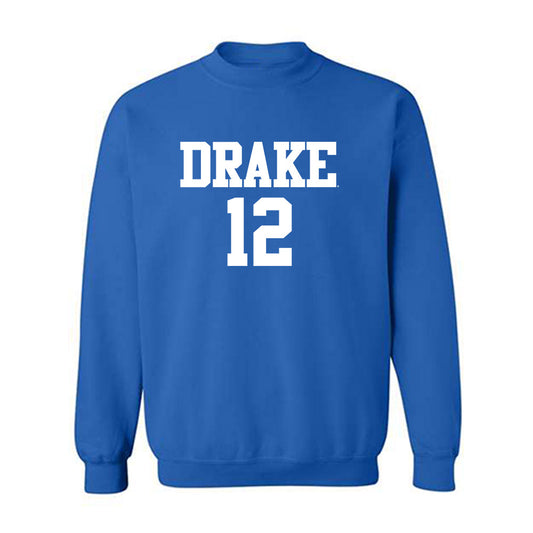 Drake - NCAA Women's Volleyball : Shay McMillen - Replica Shersey Crewneck Sweatshirt-0
