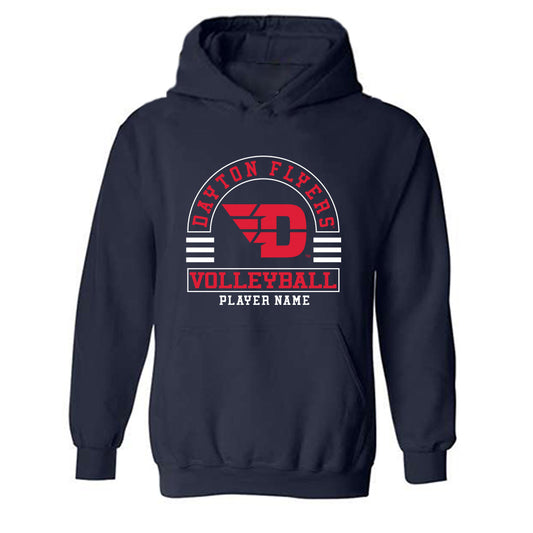 Dayton - NCAA Women's Volleyball : Gabriela Machin Borges - Classic Fashion Shersey Hooded Sweatshirt-0