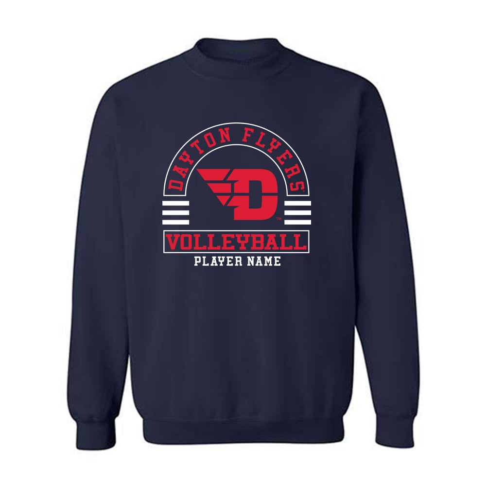 Dayton - NCAA Women's Volleyball : Natalie Harrington - Classic Fashion Shersey Crewneck Sweatshirt-0