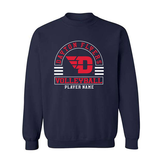 Dayton - NCAA Women's Volleyball : Natalie Harrington - Classic Fashion Shersey Crewneck Sweatshirt-0