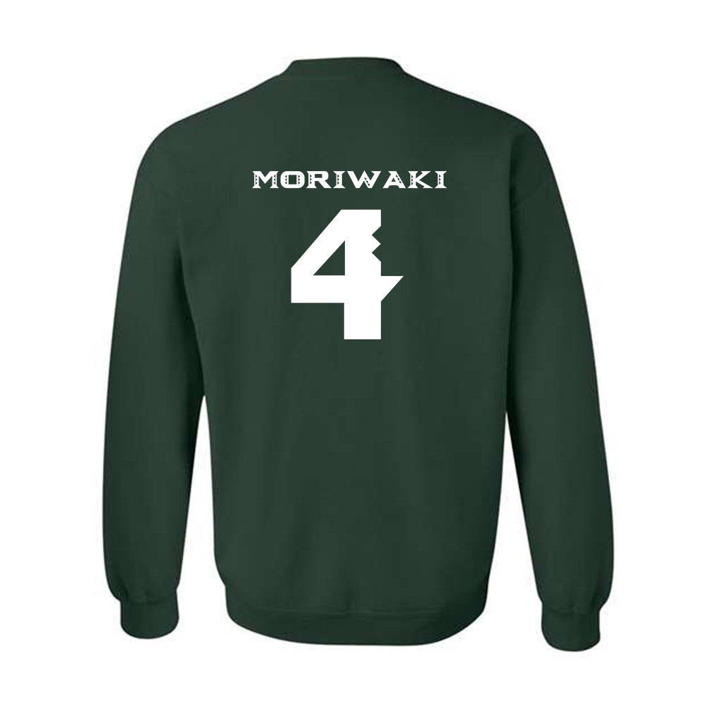 Hawaii - NCAA Women's Volleyball : Kahea Moriwaki - Replica Shersey Crewneck Sweatshirt-1