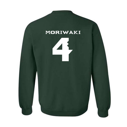 Hawaii - NCAA Women's Volleyball : Kahea Moriwaki - Replica Shersey Crewneck Sweatshirt-1