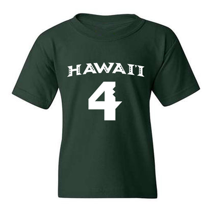 Hawaii - NCAA Women's Volleyball : Kahea Moriwaki - Replica Shersey Youth T-Shirt-0