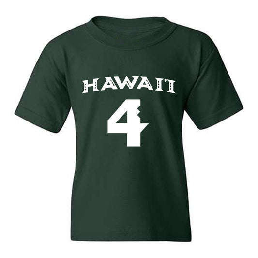 Hawaii - NCAA Women's Volleyball : Kahea Moriwaki - Replica Shersey Youth T-Shirt-0