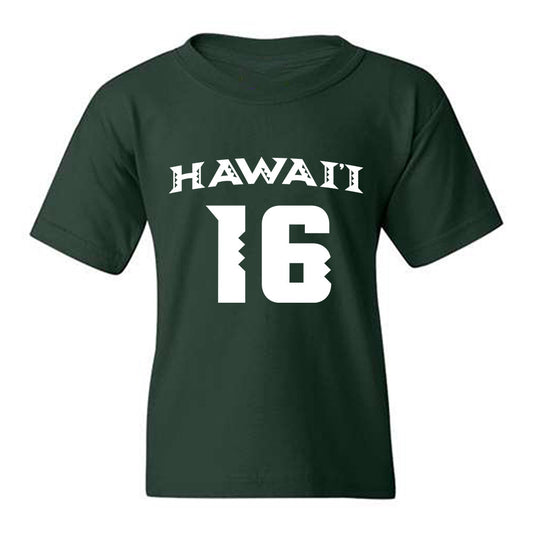 Hawaii - NCAA Women's Volleyball : Cameron Holcomb - Replica Shersey Youth T-Shirt-0