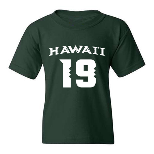 Hawaii - NCAA Women's Volleyball : Rachel Purser - Replica Shersey Youth T-Shirt-0