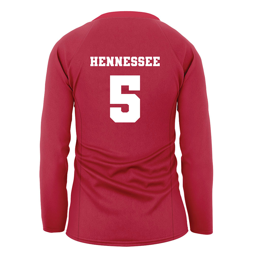 Alabama - NCAA Women's Volleyball : Laney Hennessee - Crimson Volleyball Jersey-2