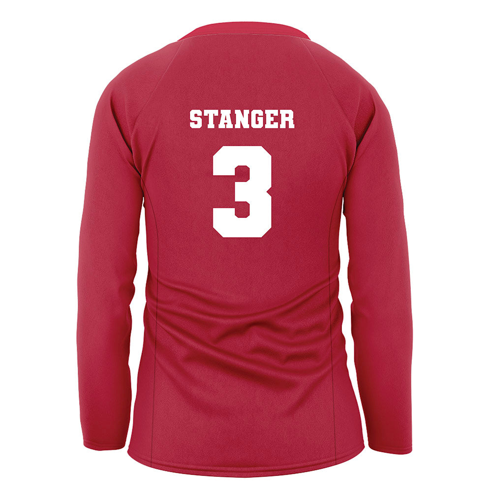 Alabama - NCAA Women's Volleyball : Trinity Stanger - Crimson Volleyball Jersey-3