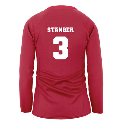 Alabama - NCAA Women's Volleyball : Trinity Stanger - Crimson Volleyball Jersey-3