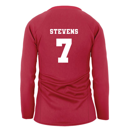 Alabama - NCAA Women's Volleyball : Sarah Stevens - Crimson Volleyball Jersey-3