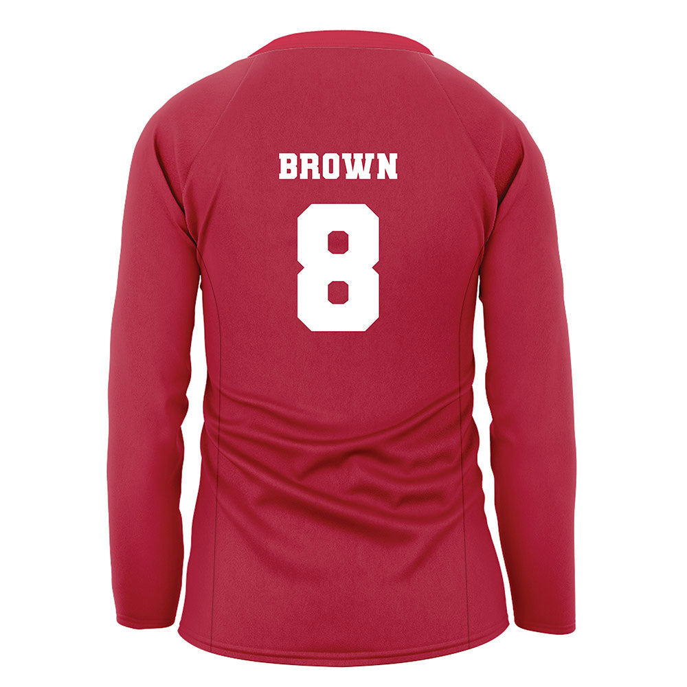 Alabama - NCAA Women's Volleyball : Lindsey Brown - Crimson Volleyball Jersey-1