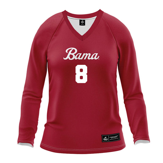 Alabama - NCAA Women's Volleyball : Lindsey Brown - Crimson Volleyball Jersey-0