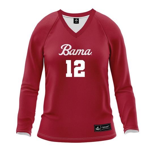 Alabama - NCAA Women's Volleyball : Victoria Barrett - Crimson Volleyball Jersey-0