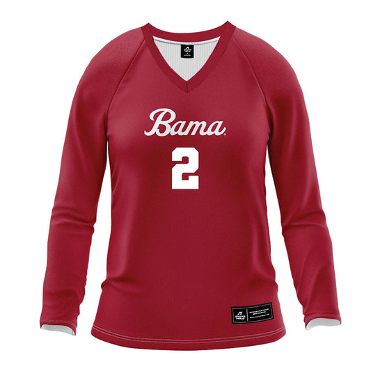 Alabama - NCAA Women's Volleyball : Callie Kieffer - Crimson Volleyball Jersey-0