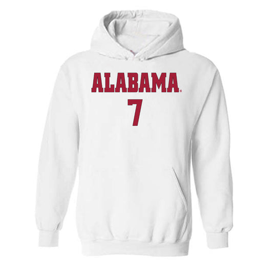 Alabama - NCAA Women's Volleyball Alumni : Bridget Fuentez - Replica Shersey Hooded Sweatshirt