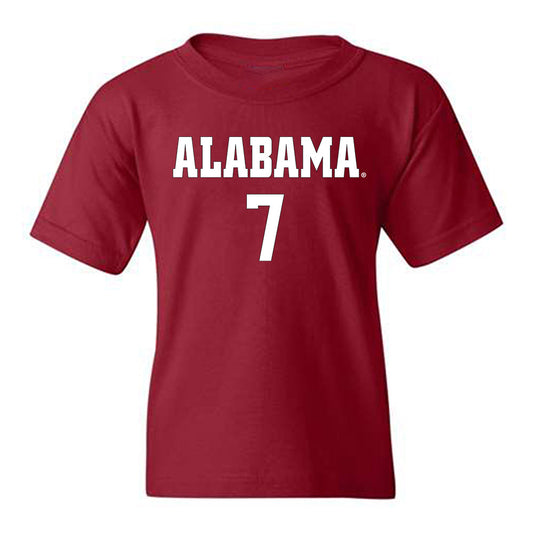 Alabama - NCAA Women's Soccer : Larkin Thomason - Replica Shersey Youth T-Shirt-0