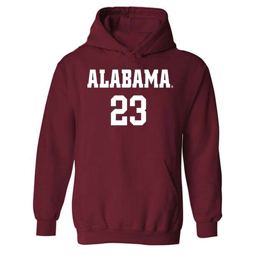 Alabama - NCAA Women's Soccer : Fiona Mahan - Replica Shersey Hooded Sweatshirt-0