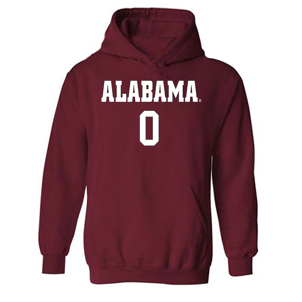 Alabama - NCAA Women's Soccer : Madi Munguia - Replica Shersey Hooded Sweatshirt-0