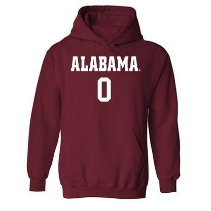 Alabama - NCAA Women's Soccer : Madi Munguia - Replica Shersey Hooded Sweatshirt-0