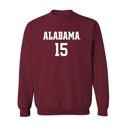 Alabama - NCAA Women's Soccer : Kennedy Garcia - Replica Shersey Crewneck Sweatshirt-0