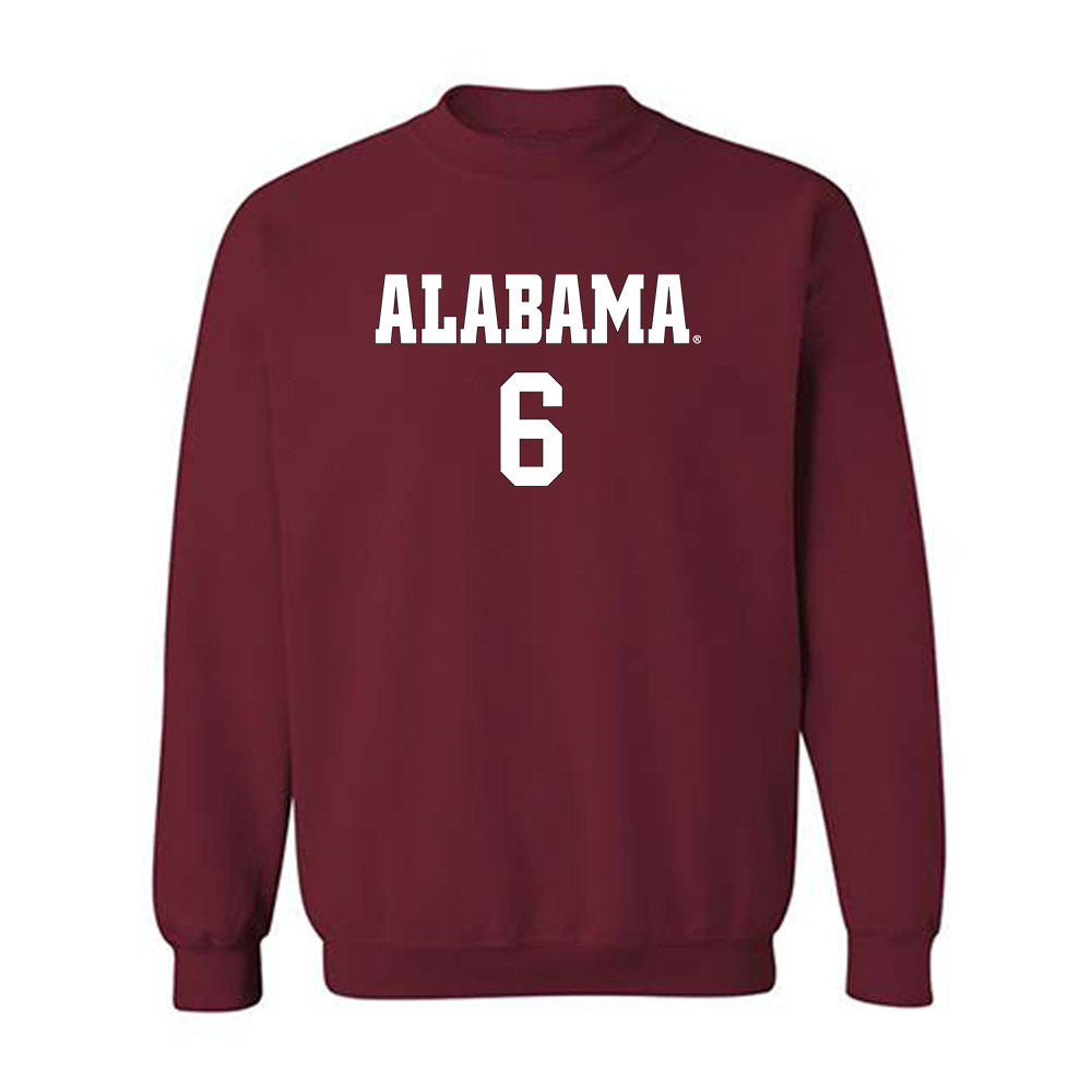 Alabama - NCAA Women's Soccer : Kiley Kukan - Replica Shersey Crewneck Sweatshirt-0