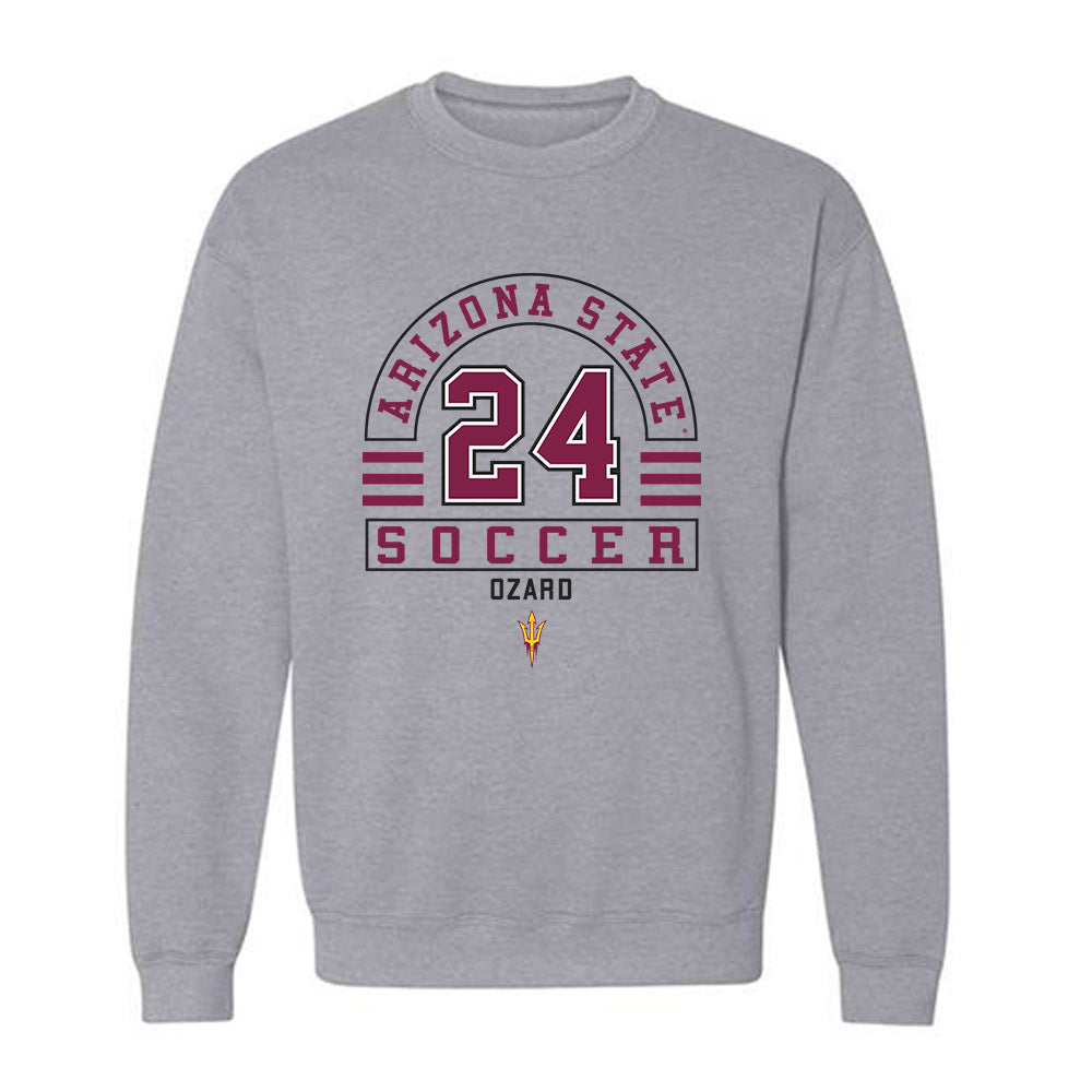 Arizona State - NCAA Women's Soccer : Katherine Ozard - Classic Fashion Shersey Crewneck Sweatshirt-0