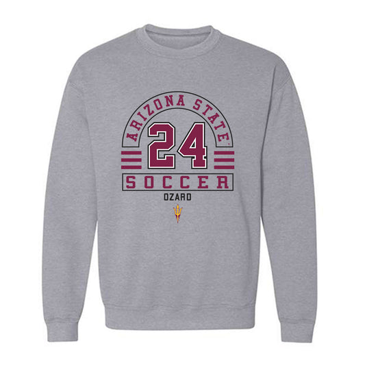 Arizona State - NCAA Women's Soccer : Katherine Ozard - Classic Fashion Shersey Crewneck Sweatshirt-0
