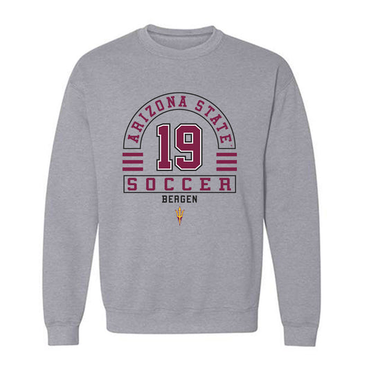 Arizona State - NCAA Women's Soccer : Sierra Bergen - Classic Fashion Shersey Crewneck Sweatshirt-0