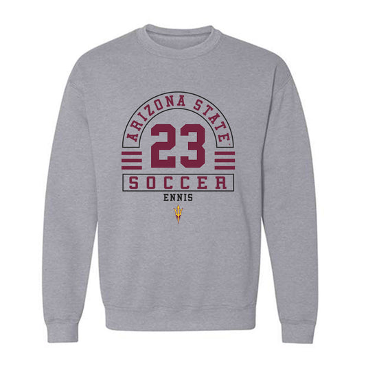 Arizona State - NCAA Women's Soccer : Emmie Ennis - Classic Fashion Shersey Crewneck Sweatshirt-0