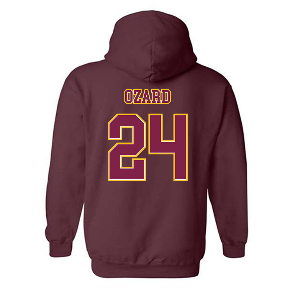 Arizona State - NCAA Women's Soccer : Katherine Ozard - Classic Shersey Hooded Sweatshirt-1