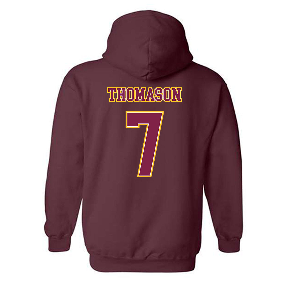 Arizona State - NCAA Women's Soccer : Tatum Thomason - Classic Shersey Hooded Sweatshirt-1