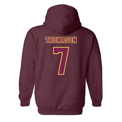 Arizona State - NCAA Women's Soccer : Tatum Thomason - Classic Shersey Hooded Sweatshirt-1