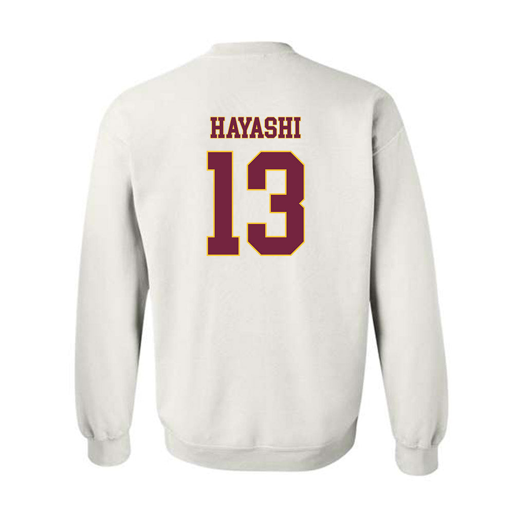 Arizona State - NCAA Women's Soccer : Miki Hayashi - Classic Shersey Crewneck Sweatshirt-1