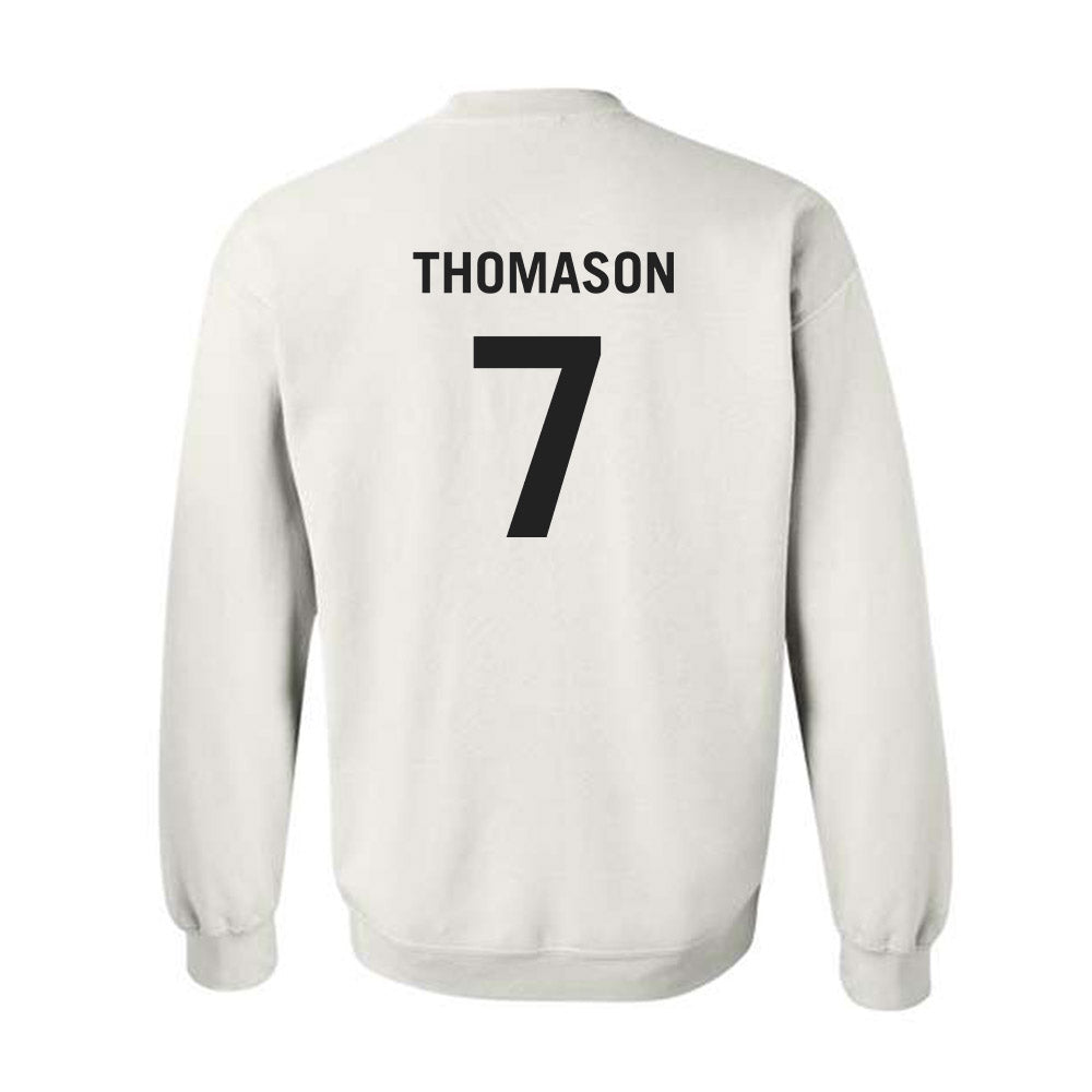 Arizona State - NCAA Women's Soccer : Tatum Thomason - Replica Shersey Crewneck Sweatshirt-1
